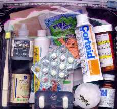 Travel medical kit